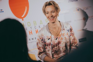 Татьяна Лазарева дает интервью