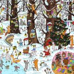 Yovin «Лес чудес. Зима. Авторский виммельбух»